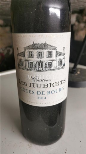 Burdeos Côtes-de-bourg Château Les Huberts 2014