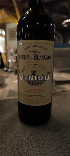 Bordeaux Haut-Médoc Cru Bourgeois Château Moulin de Blanchon 2016