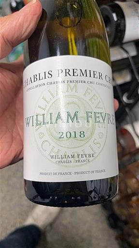 Bourgogne Chablis Premier Cru William Fèvre 2018