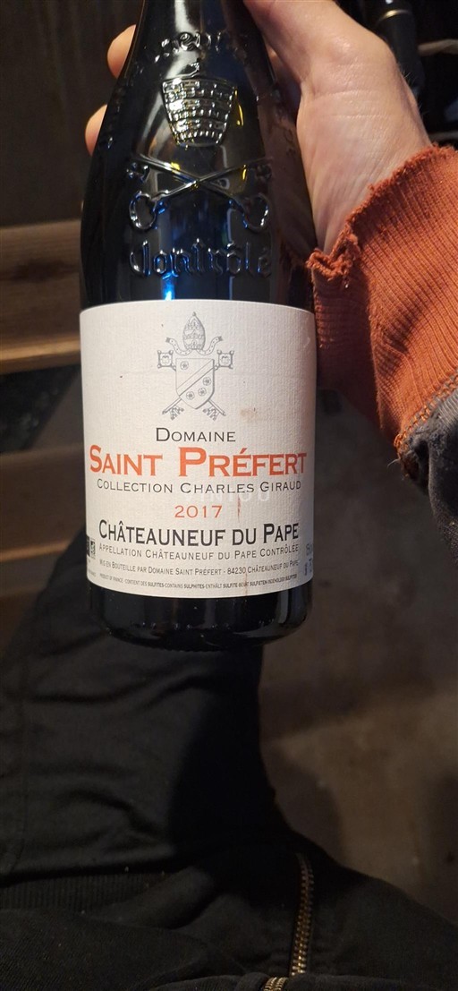 Rhône Valley Châteauneuf-du-Pape Domaine Saint-Préfert Collection Charles Giraud 2017