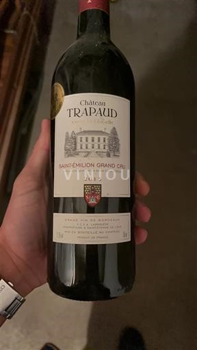 Bordeaux Saint-Émilion Grand Cru Grand Cru Château Trapaud 2015