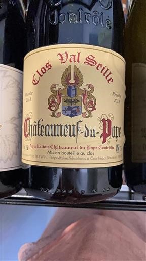 Thung lũng Rhône Châteauneuf-du-pape Clos Val Seille 2018