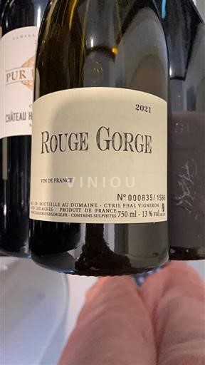 Roussillon Não especificado Clos Rouge Gorge 2021