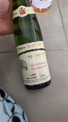 Alsace Domaine Le Freud Bergweingarten 2015