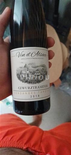 Alsace Vendanges Tardives Gewurztraminer Vendanges Tardives 2018