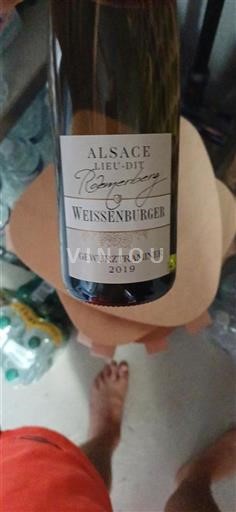 Alsace Grand Cru Weissenburger Gewurztraminer 2019