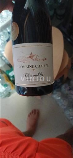 Beaujolais Chiroubles Domaine Chapuy Sin añada