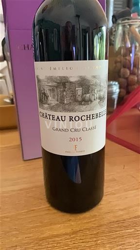 Bordéus Saint-Émilion Grand Cru Classé Château Rochebelle 2015