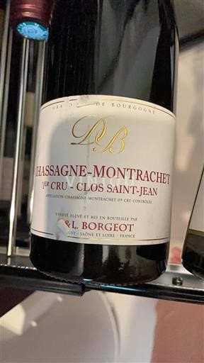 Burgundy Chassagne-Montrachet Premier Cru Domaine Borgeot Clos Saint-Jean 2014