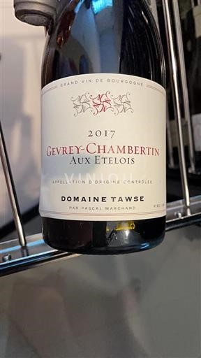 Burgundi Gevrey-Chambertin Domaine Tawse Aux Etelois 2017