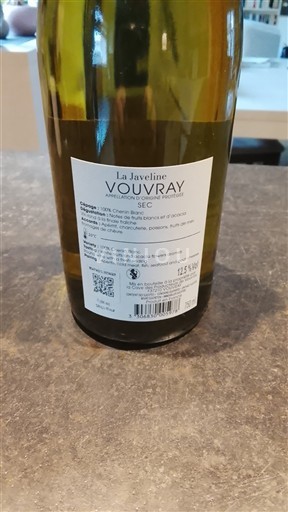 Loiredalen Vouvray La Javeline 2024