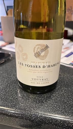 Loire Valley Vouvray Les 7 Lieux Dits Les Fosses d'Hareng 2022