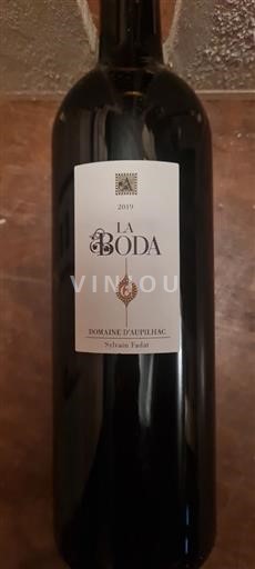 Languedoc Domaine Aupilhac La Boda 2019