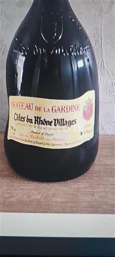 Rona dolina Côtes-du-Rhône-Villages Château La Gardine 2010