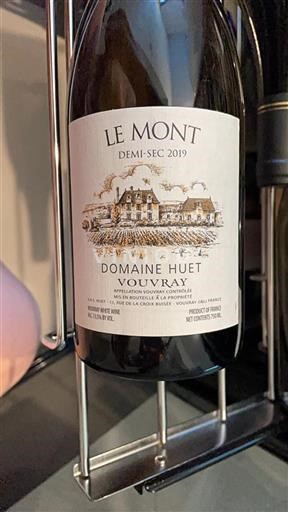 Loirevallei Vouvray Domaine Huet Le Mont 2019