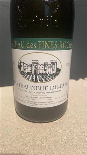 Vallée du Rhône Châteauneuf-du-pape Château Des Fines Roches 2023
