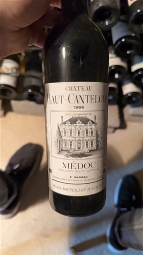 Bordo Медок Cru Bourgeois Château Haut-Canteloup 1966