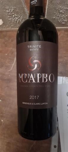 Kalifornische AVA Sonoma-Küste Trinité Estate Acabo 2017