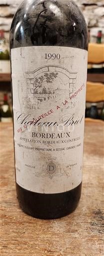 Bordeaux Château Briot 1990