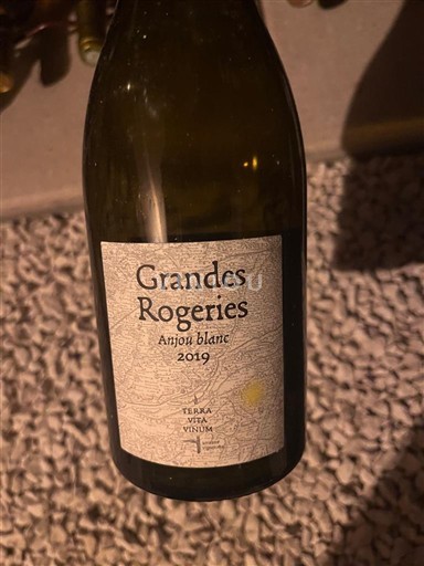 Vallée de la Loire Anjou Terra Vita Vinum Grandes Rogeries 2019