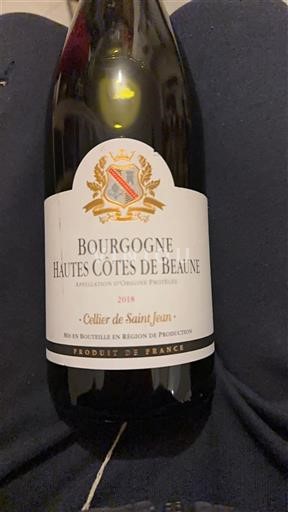 Borgoña No especificado Cellier de Saint Jean 2018