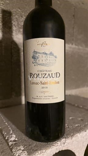 Bordeaux Lussac-Saint-Émilion Château Rouzaud 2018