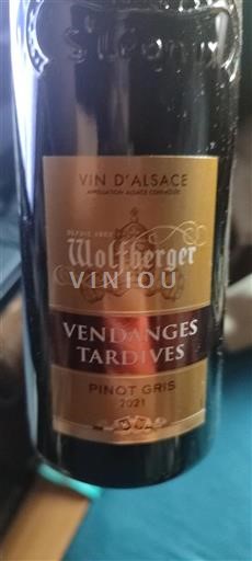 Alsace Vendanges Tardives Wolfberger Vendanges Tardives 2021