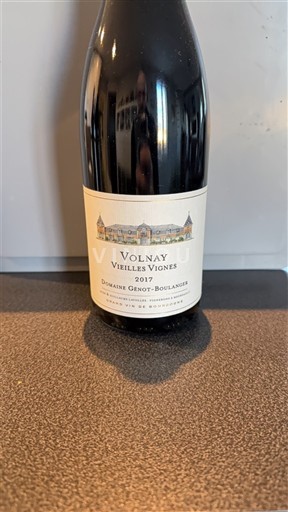 Bourgogne Volnay Domaine Génot-Boulanger Vieilles Vignes 2017