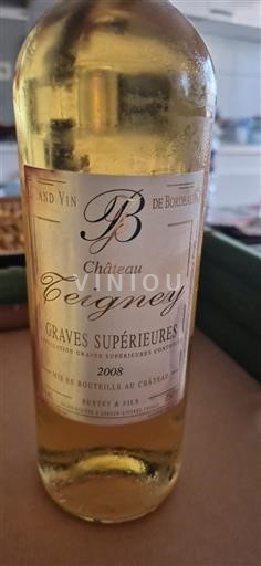 Bordéus Graves Supérieures Château Teigney 2008