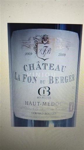 Bordeaux Haut-Médoc Château Lafon du Berger - 2009
