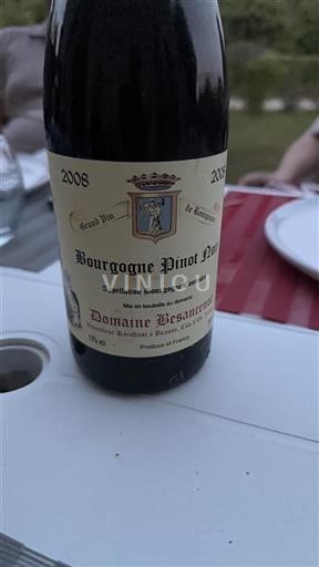 Bourgogne Domaine Besancenot 2008