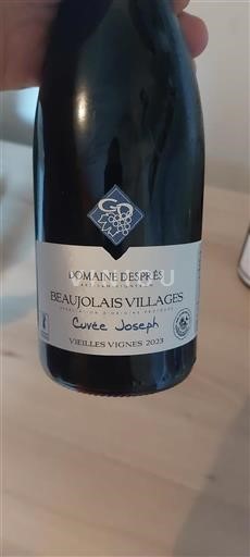 Beaujolais Beaujolais-kylät Domaine Després Joseph 2023