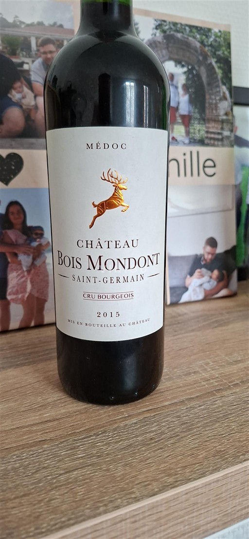 Bordeaux Médoc Cru Bourgeois Château Bois Mondont 2015