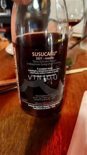 Sicily Not Specified Azienda Agricola Frank Cornelissen Susucaru 2021
