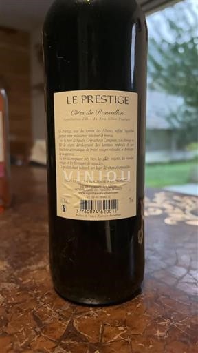 Roussillon Côtes-du-roussillon Les Vignerons des Albères Le Prestige 2023