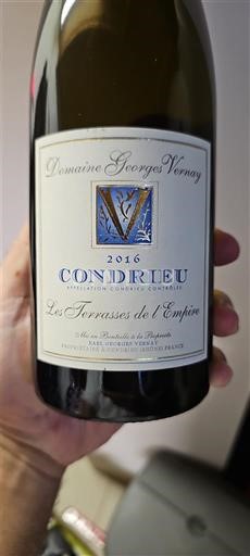Vale do Ródano Condrieu Domaine Georges Vernay Les Terrasses de l'Empire 2016