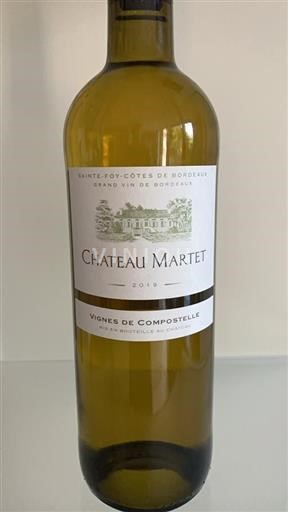Bordeaux Nicht spezifiziert Château Martet Vignes de Compostelle 2019
