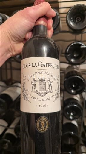 Bordeaux Saint-Émilion Grand Cru Grand Cru Clos La Gaffelière 2016