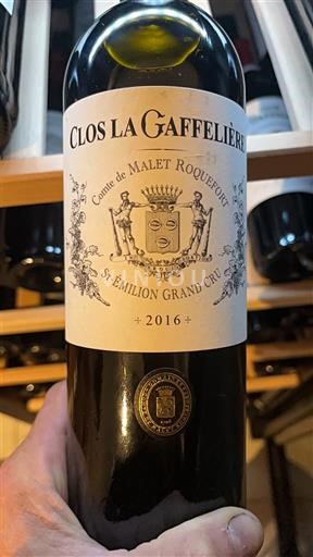 Bordeaux Saint-Émilion Grand Cru Grand Cru Clos La Gaffelière 2016