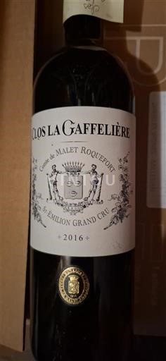 Bordeaux Saint-Émilion Grand Cru Grand Cru Clos La Gaffelière 2016