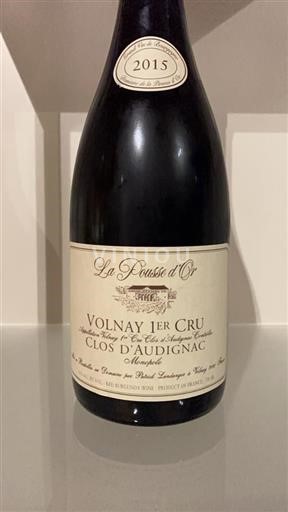 Vin Rouge sec Clos d'Audignac La Pousse Or 2015 France Bourgogne Volnay AOC Premier Cru