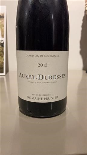 Burgund Auxey-Duresses Domaine Prunier 2015