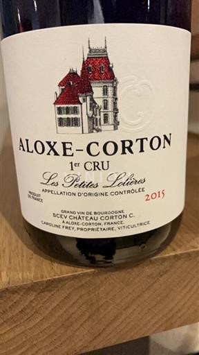 Bourgogne Aloxe-Corton Premier Cru Château Corton C Les Petites Lolières 2015
