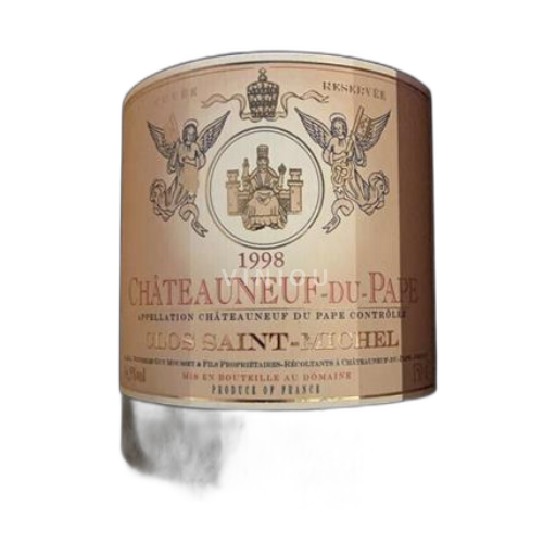Rhônedalen Châteauneuf-du-Pape Clos Saint Michel Réservée 1998
