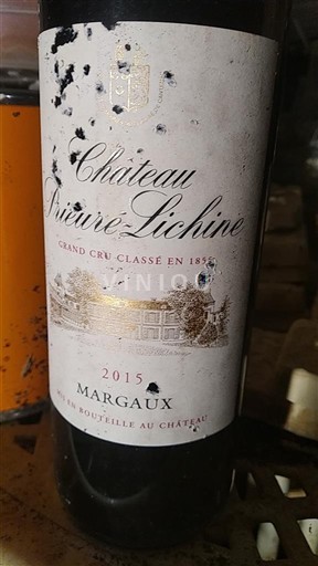 Bordeaux Margaux Grand Cru Prieuré-Lichine 2015