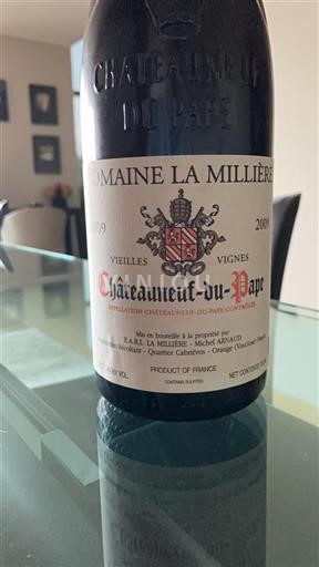 Rhône-dalen Châteauneuf-du-Pape Domaine La Millière Vieilles Vignes 2009