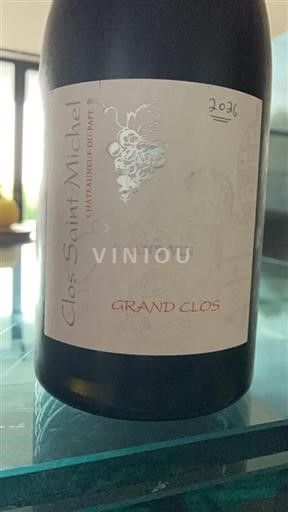 Rhônen laakso Châteauneuf-du-Pape Clos Saint Michel Grand Clos 2016
