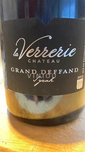 Rhônevallei Ventoux Château La Verrerie Grand Deffand 2013