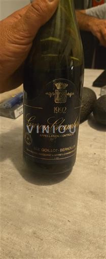 Burgundi Gevrey-Chambertin SCE Goillot-Bernollin 1992