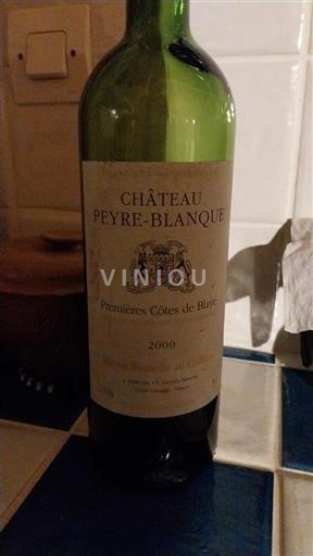 Bordeaux Ni doloceno Château Peyre-Blanque 2000
